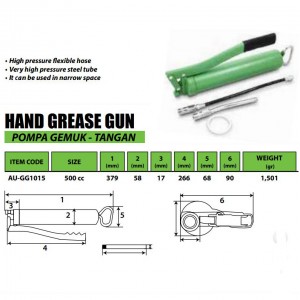 POMPA GEMUK TANGAN 500 cc / MINI TANGAN 100 cc